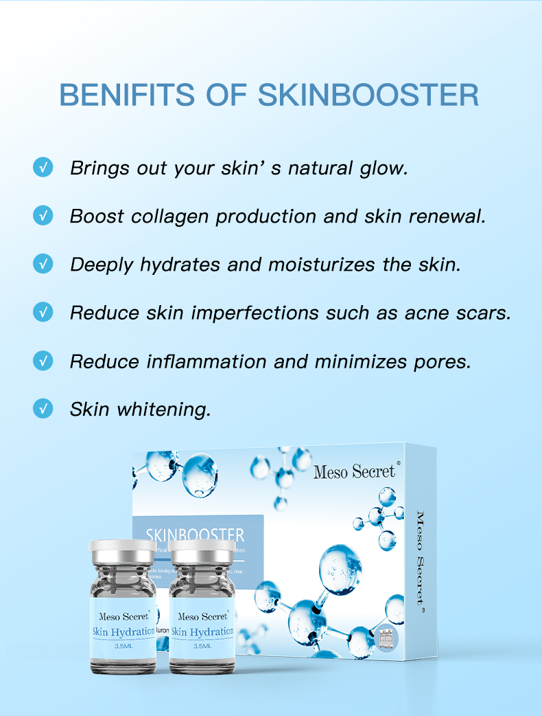 Meso Secret® Skinbooster Hyaluronic Acid 3.5ml * 2 Vials