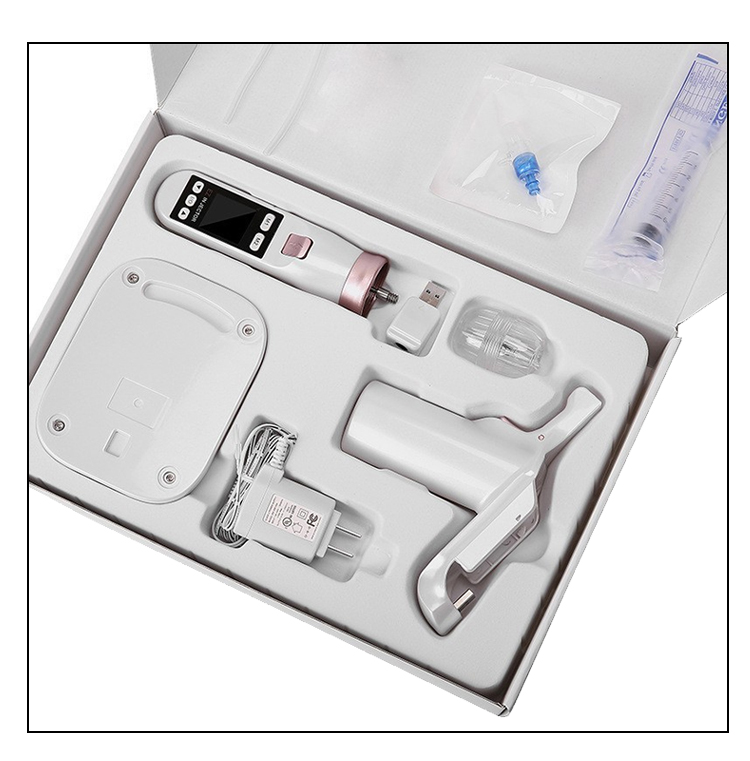 EZ Injector | Portable Gun Injection For Skin Care | Negative Pressure Hydrolifting Device | Skin Tightening and Wrinkle Removal