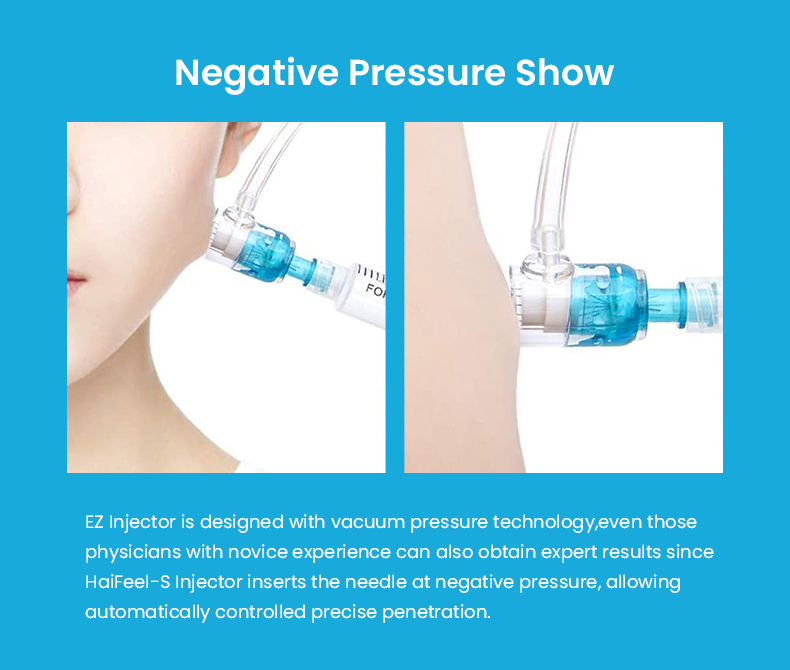 5pins 9pins Syringe Tube Fitter Consumable For EZ Meso Gun