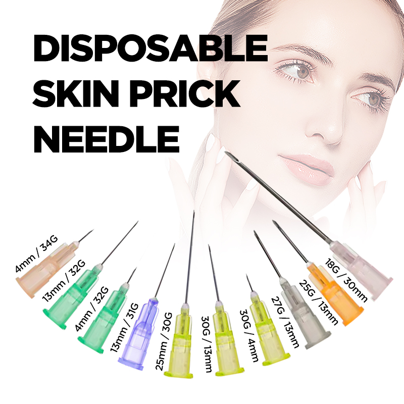 Hypodermic Needles Disposable Microneedles 100units per Pack