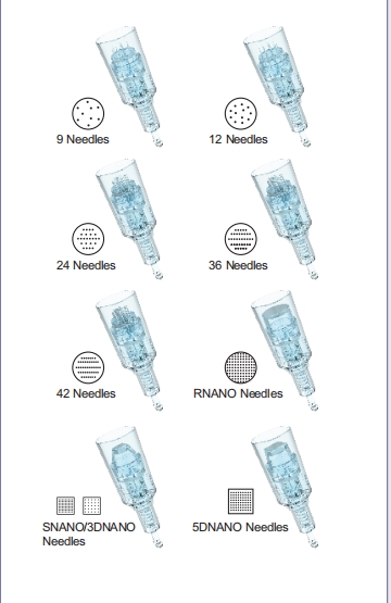 9/12/24/36/42 Nano Cartridges for Dr.pen X5