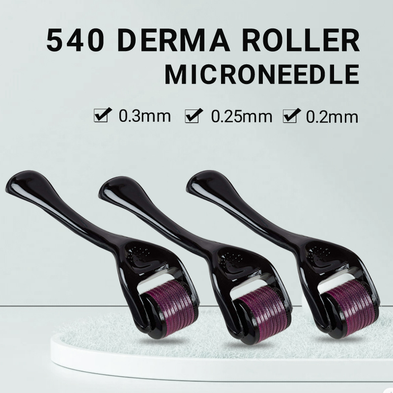 Dermal Roller 540 Microneedle for Hair Growth Remove Wrinkles