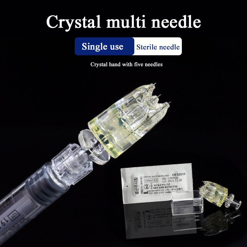 Crystal Multi Needle 5 Pins 32G 2.0mm for Skinbooster Injection