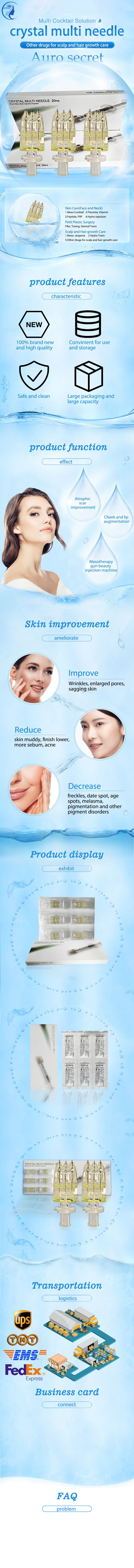 Disposable Crystal Multi Needle 5Pin for Beauty Personal Care Products