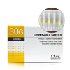 Hypodermic Needles Disposable Microneedles 100units per Pack