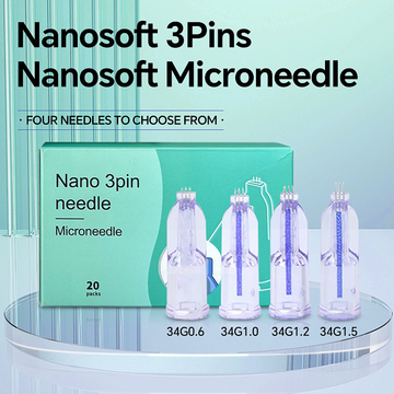 Crystal Multi Needle 3 Pins 34G 0.6mm 1.0mm 1.2mm 1.5mm