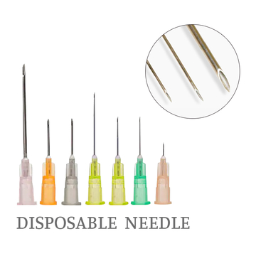 Hypodermic Needles Disposable Microneedles 25G/27G 13mm 18G 30mm(100units per Pack)
